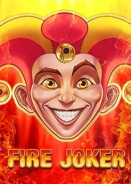 Joker em chamas com respins e multiplicadores que aquecem cada rodada.